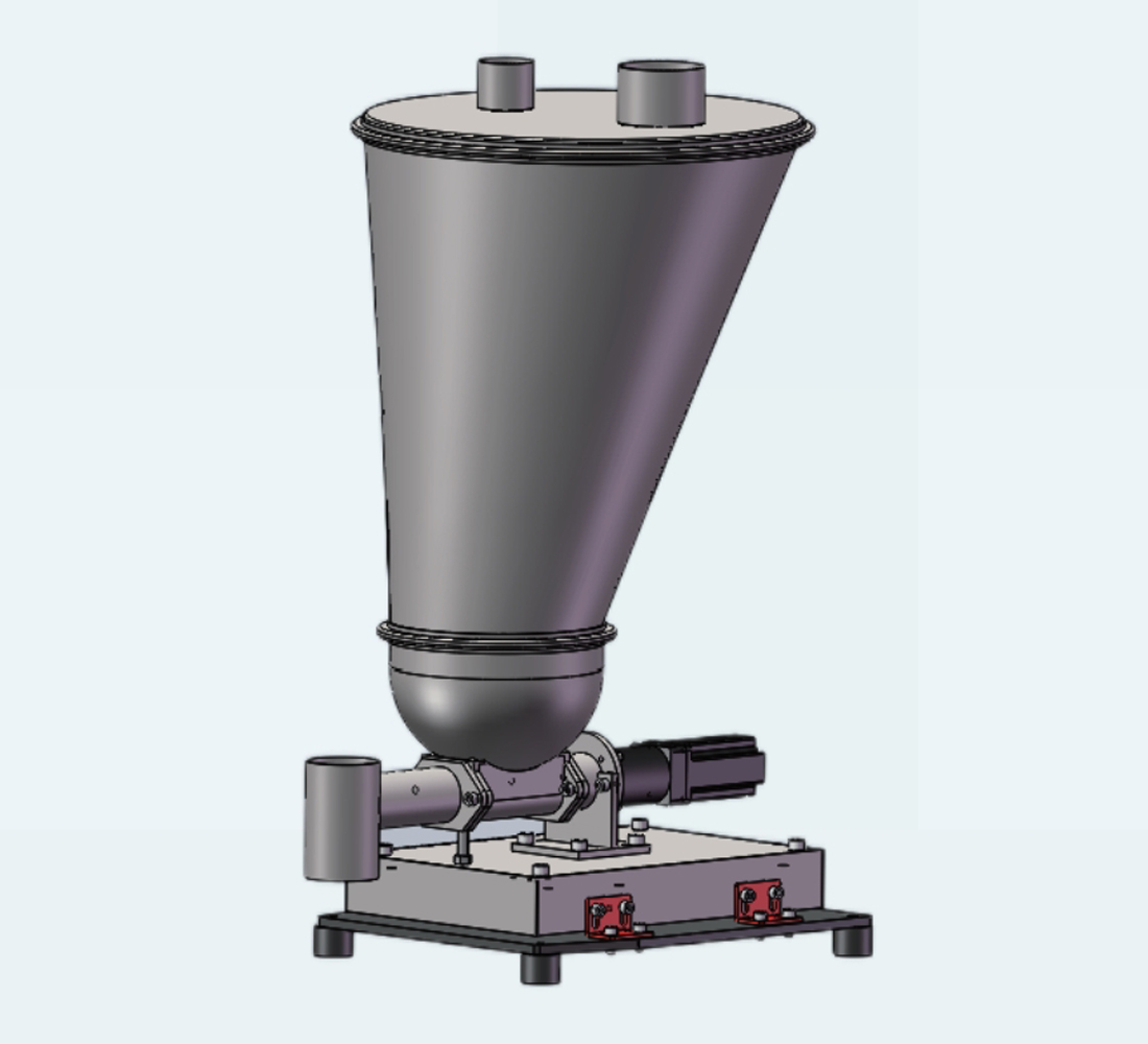 R型单螺杆失重式喂料机