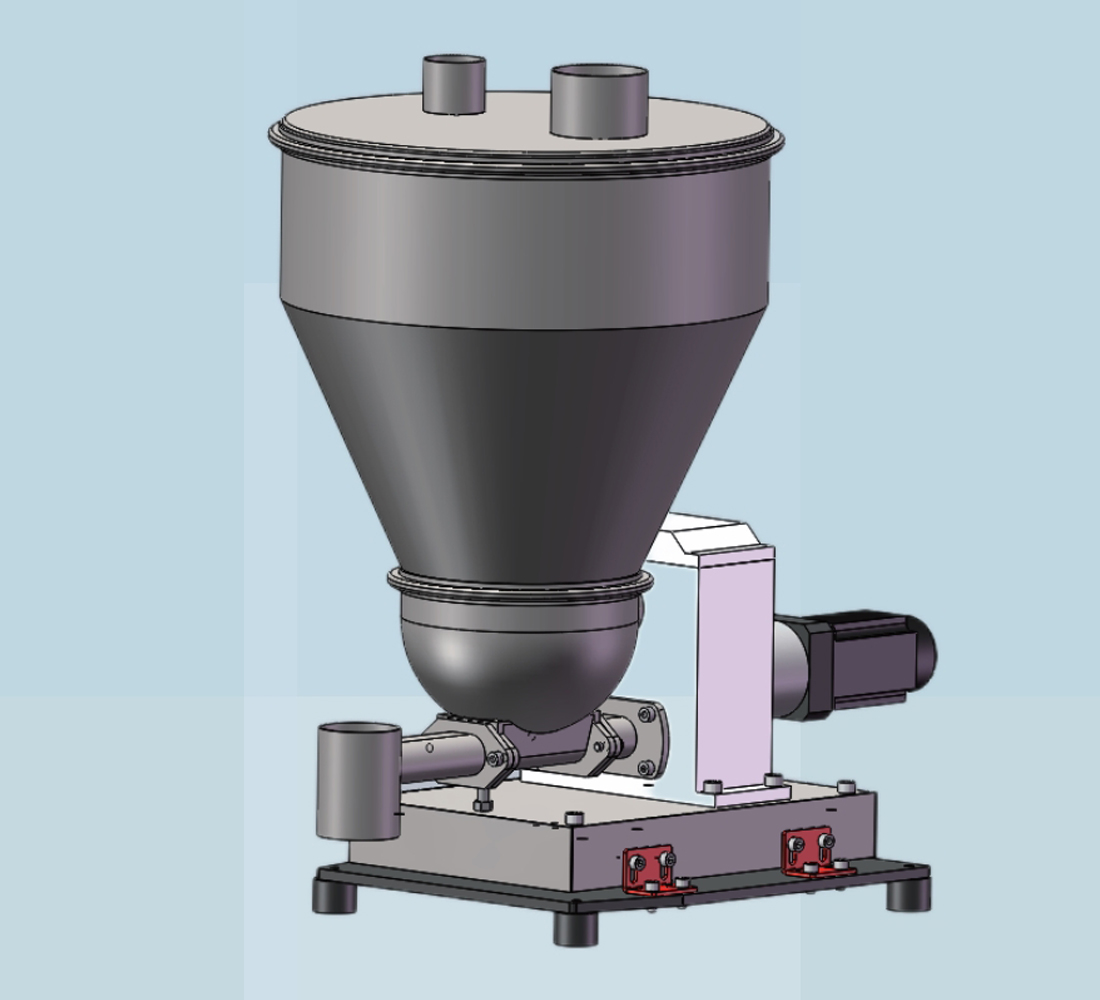 R型双螺杆失重式喂料机