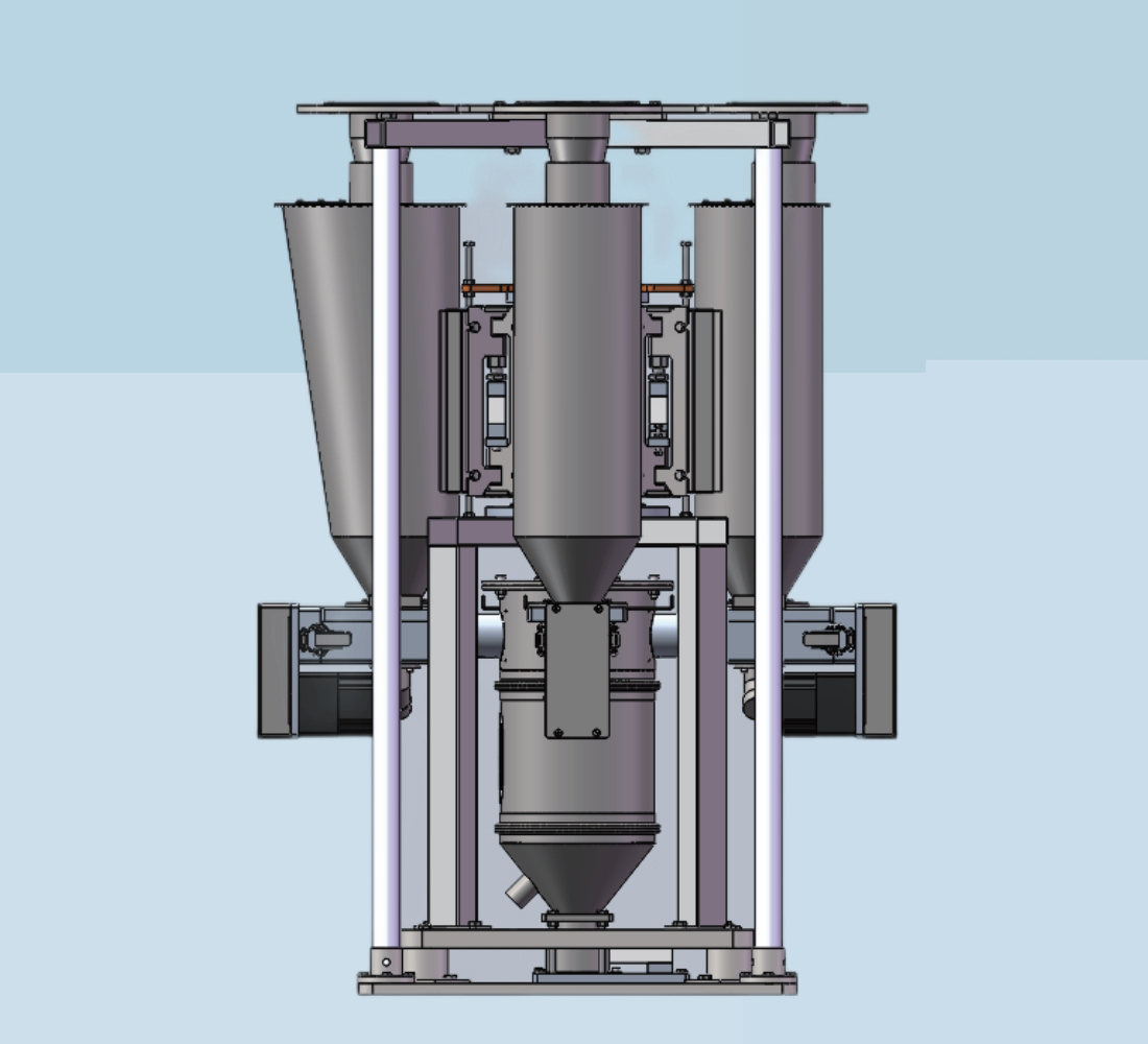 失重式三、四计量混合配色系统
